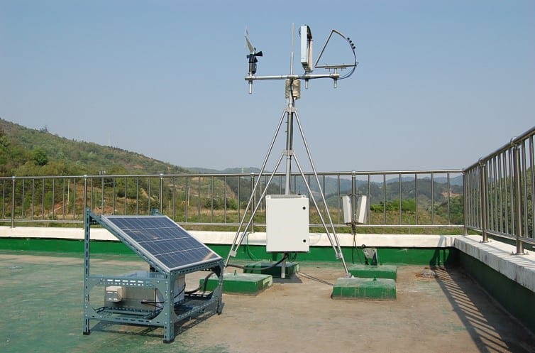 Apogee SP-110 pyranometers being used to find new solar plant locations
