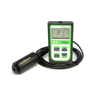 Apogee oxygen sensor meter option.
