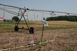 Apogee oxygen sensor measures soil oxygen concentration